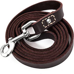 LEATHERBERG Leather Dog Training Leash