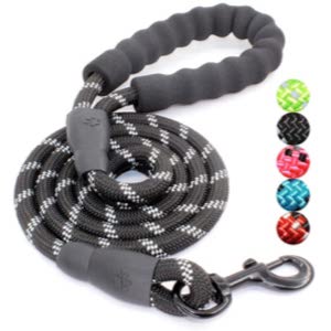 BAAPET 5 FT Strong Dog Leash With Reflective Threads