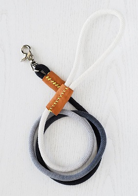 DIY rope dog leash