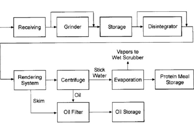 Process to prepare Rendered Products In Pet Food