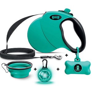 Ruff 'N Ruffus Retractable Dog Leash