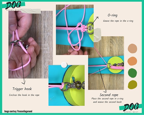 DIY Dog Leash Idea by Paracordingaround DIY Dog Leash Idea by Paracordingaround