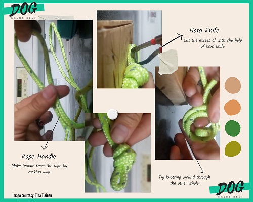 DIY Dog Leash Idea by Tina Tiainen DIY Dog Leash Idea by Tina Tiainen