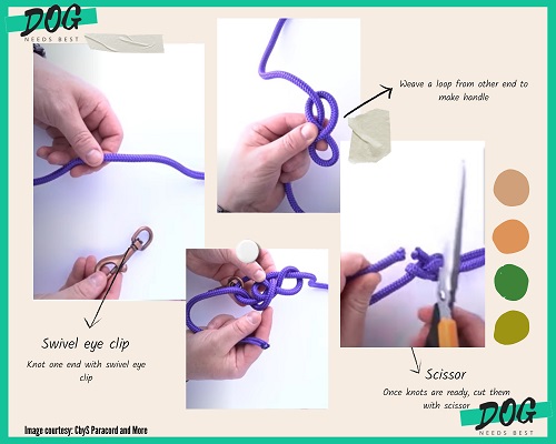 DIY Rope Dog Leash Idea by CbyS Paracord and More DIY Rope Dog Leash Idea by CbyS Paracord and More