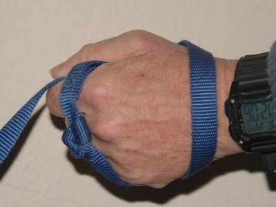 Finger Grip Technique to Hold a Dog Leash