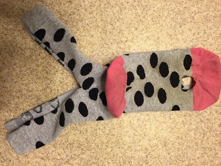 diy dog sock diaper